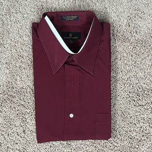 New Men’s Long Sleeved Button Down Shirt by Valerio Garati in Size XL